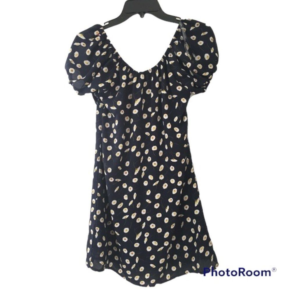 ✨ HP✨Johnny Becca Floral Blue Dress ✨ - Picture 5 of 7